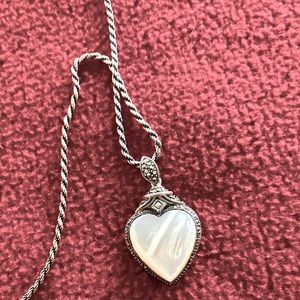 ONYX AND MOTHER OF PEARL Necklace